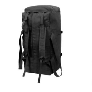 X1- Rothco Canvas Black Men's Tactile Duffle bag & Backpack